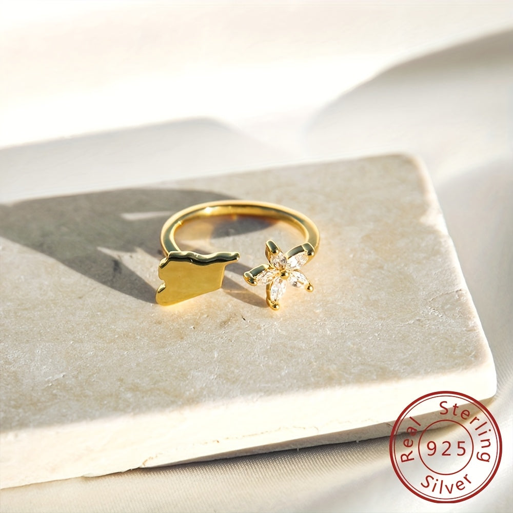 A Syrian Ring  Made of S925 Pure Silver