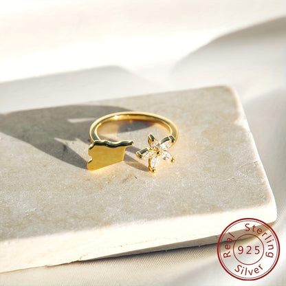 A Syrian Ring  Made of S925 Pure Silver